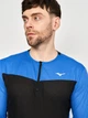 Спортивная кофта мужская Mizuno Dryaeroflow Ls Hz J2Ga255025 S Черная с синим (5059431328196) - изображение 4