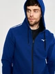 Толстовка на флисе, на молнии мужская Mizuno K2GC250126 L Темно-синяя (5059431393835) - изображение 4