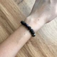 Браслет из натуральных камней Stonest Line Black Grey №2 16 (br029-16) - изображение 2