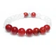 Браслет из натуральных камней Stonest Line Blood White 17 (br021-17) - изображение 1