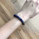 Браслет из натуральных камней Stonest Line Dark Blue Grey 19 (br020-19) - изображение 2