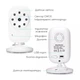Беспроводная видеоняня Baby Monitor SM-24 с дисплеем 2.4" - изображение 10