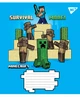 Набор школьных тетрадей А5/12 кл. YES Minecraft, (25 штук микс) - изображение 3