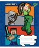Набор школьных тетрадей А5/12 кл. YES Minecraft, (25 штук микс) - изображение 5
