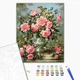 Картина по номерам Букет пионовидных роз 40х50 см Brushme BS51968 - изображение 2