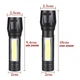Фонарик ручной Bailong Police BL-511 XPE, zoom, ЗУ USB black - изображение 5