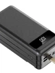 УМБ Hoco DB11 50000mAh 4хUSB /Type-C/Lightning 2.1A з ліхтариком black - зображення 4