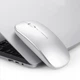 Беспроводная компьютерная USB мышка, Wireless 2.4 ГГц, оптическая мышь на аккумуляторе, Белая (2907224201) - изображение 2
