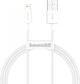 Кабель Baseus Superior Series Fast Charging Data Cable USB to Lightning 2.4A 2m CALYS-C02 White - изображение 1