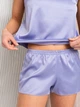Пижама (майка + шорты) женская BARWA garments 0166/72 L Лиловая (2110166723113) - изображение 3