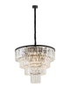 Люстра Nowodvorski 7614 Cristal L E14 12x25W IP20 черная - изображение 2