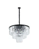 Люстра Nowodvorski 7616 Cristal M E14 9x25W IP20 черная - изображение 1