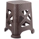 Табурет Violet House 0734 Роттанг Brown 40 х 36 см - изображение 1