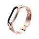 Ремінець металевий MiJobs V-shape для браслета Xiaomi Mi Band 7 Gold Rose Gold Rose (mrk2482) - зображення 1