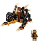 Конструктор Lego Ninjago Земляной дракон Коула EVO 285 деталей (71782) - изображение 3