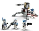Конструктор Lego Star Wars Боевой набор клонов-пехотинцев 501-го легиона 119 деталей (75345) - изображение 4