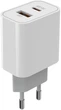 Сетевое зарядное устройство ColorWay Power Delivery Port PPS USB (Type-C PD + USB QC3.0) (30W) White (CW-CHS037PD-WT) - изображение 6