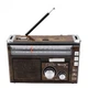 Аккумуляторный FM радиоприемник с фонариком GOLON RX-382 ФМ радио (Принимает флешки) + работает ОТ БАТАРЕЕК И ОТ СЕТИ Коричневый - изображение 10