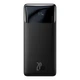 Павербанк 10000 mAh 20W із швидкою зарядкою QC3.0 PD3.0 Power Bank Baseus Bipow Digital Display зовнішній акумулятор 2USB/1Type-C. QC Чорний - зображення 1