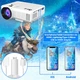 Мультимедійний домашній проектор DR. Q ‎HI-04 HD LED 6000 Лм HDMI USB - изображение 5