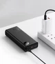 Портативна батарея Powerbank Baseus Adaman Metal Digital Display 20000 mAh 30W з 2 роз'ємами USB та 1 Type-c Чорний - зображення 13