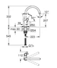 Cмеситель для кухни однорычажный GROHE Start Flow 31555001 хром латунь CV030532 - изображение 2