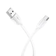Кабель BOROFONE BX19 Benefit for Type-C 2.4A/1m white - зображення 2