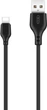 Кабель XO NB103 2.1A Bell USB Cable Type-C 1 м Black (6920680862740) - изображение 1