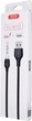 Кабель XO NB103 2.1A Bell USB Cable Micro 1 м Black (6920680862726) - изображение 2