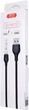 Кабель XO NB103 2.1A Bell USB Cable Type-C 1 м Black (6920680862740) - изображение 2