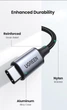 Кабель Ugreen CM450 USB Type-C Male to 3.5 мм Male Audio Cable with Chip 1 м Black (6957303821921) - зображення 2