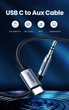 Кабель Ugreen CM450 USB Type-C Male to 3.5 мм Male Audio Cable with Chip 1 м Black (6957303821921) - зображення 6