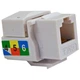 Модуль Hypernet Keystone RJ-12 UTP кат.3 tooless 90 (KJT-3-2) - изображение 1