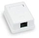 Комп'ютерна розетка Hypernet UTP RJ45 Cat.5e неекранована зовнішня (MB-UTP1) - изображение 1