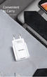 Зарядний пристрій USAMS US-CC075 T18 з одним USB 2.1A Travel Charger - изображение 4