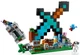 Конструктор LEGO Minecraft Форпост с мечом 427 деталей (21244) - изображение 5