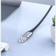 USB кабель подовжувач USB на USB XO charging data sync (2M, 5Gbps, OTG USB 3.0, 2A). Black - зображення 4