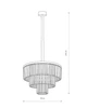 Люстра Nowodvorski 7617 CRISTAL SILVER M ZWIS PL - зображення 4