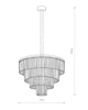 Люстра Nowodvorski 7615 CRISTAL SILVER L ZWIS PL - изображение 3