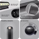 Фонарик ручка с акумулятором Power Led ZJ 3W с Магнитом (M7702000251) - зображення 4