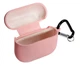 Чехол Nik (with fibra) с карабином для AirPods Pro 2 pink - изображение 2