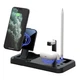 Беспроводная док-станция для зарядки смартфона и наушников 4 в 1 Wireless T9 HS-299 - изображение 2