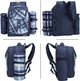 Набор для пикника на 4 персоны с одеялом в рюкзаке Eono Cool Bag (TWPB-3065B69R) (Niz14033) - изображение 6