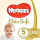 Підгузки Huggies Elite Soft 5 (12-22 кг) 50 шт - зображення 1