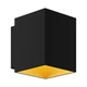 Настенный светильник Zuma Line SOLA WL SQUARE BLACK-GOLD 91063 - изображение 1