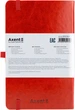 Книга записная Axent Partner Lux 125х195 мм 96 листов в клетку Красная (8202-06-А) - изображение 3