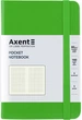 Записная книга Axent Partner 95х140 мм в клетку 96 листов Салатовая (8301-04-A) - изображение 1