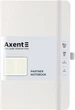 Книга записная Axent Partner 125x195 мм 96 листов в клетку Белая (8201-21-А) - изображение 1