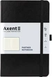 Записная книга Axent Partner A5 96 листов в клетку Черная (8201-01-А) - изображение 1