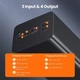 Зовнішній портативний акумулятор 60000 mAh з швидкою зарядкою Romoss PEA57 (3USB+Type-C) Чорний - зображення 6